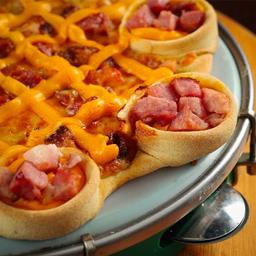 imagem  Borda Vulcão - Cheddar e Bacon