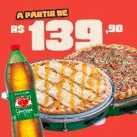imagem Apoteose | Duas Pizzas 45 cm + Refrigerante 1,5L